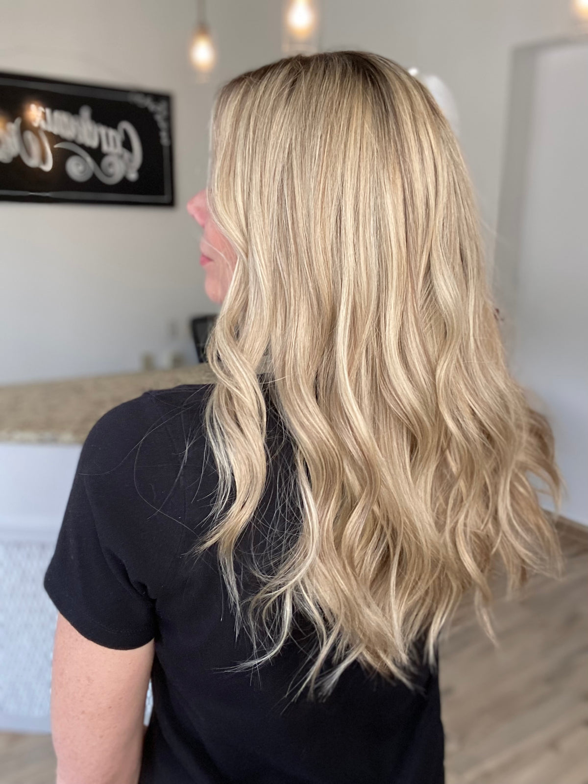 HUMAN HAIR HAND TIED WIG SILICONE LINED STOCK # JL2-325.14