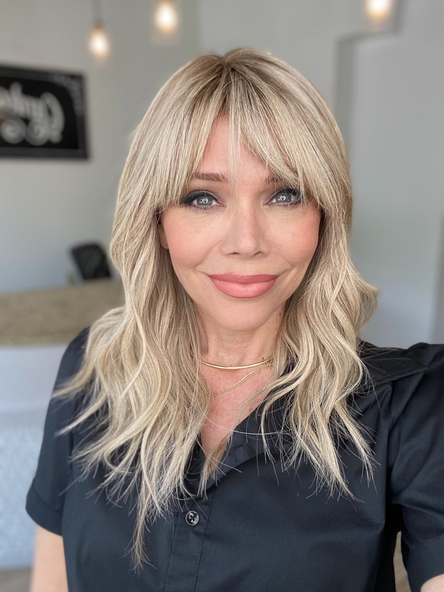 STOCK # JL2-325B GARDEAUX DELUXE HAND TIED SILICONE LINED WIG (MEDIUM CAP)