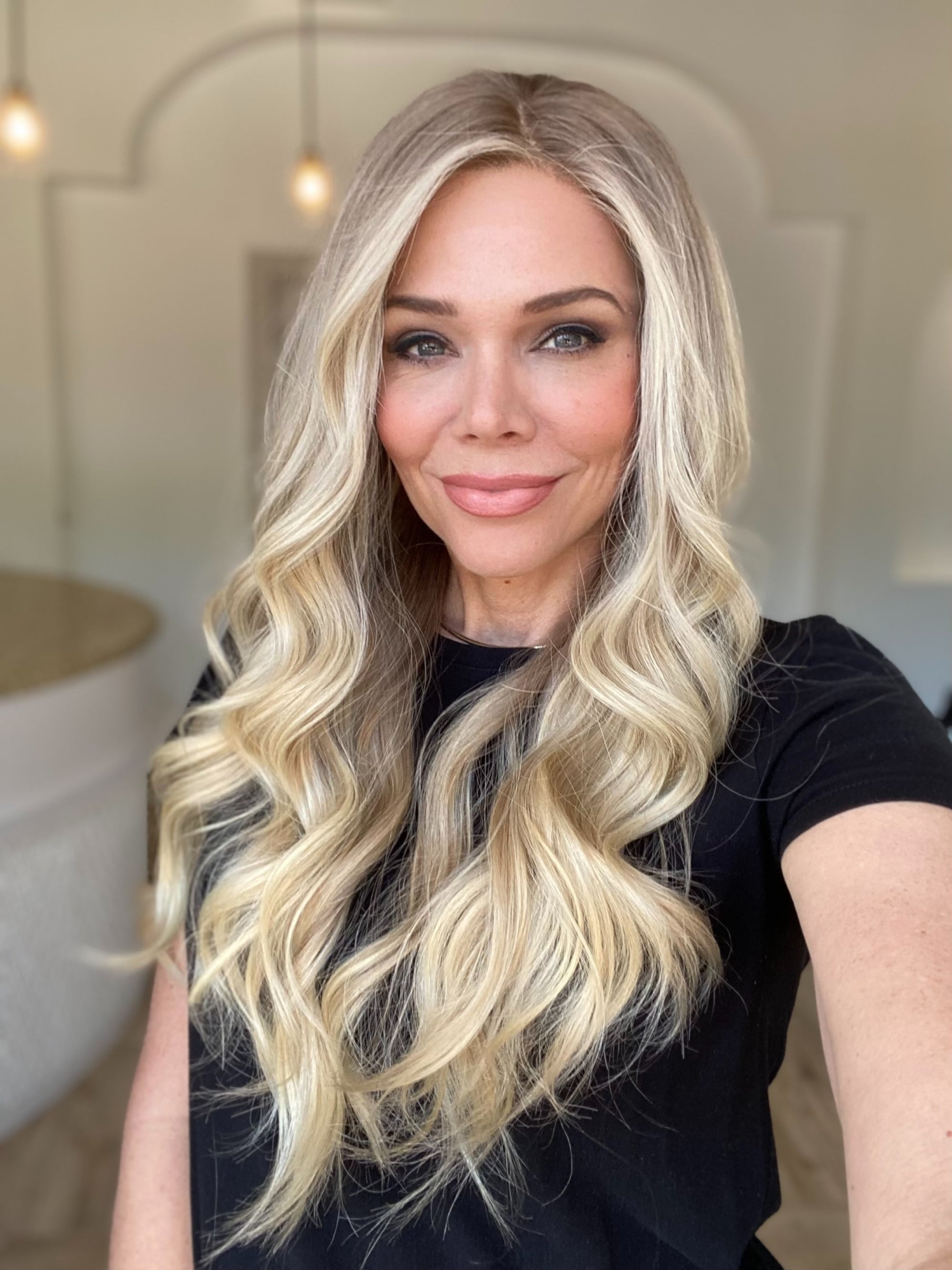 # G8263 GARDEAUX DELUXE DOUBLE LACE TOP SILICONE LINED WIG (MEDIUM CAP)