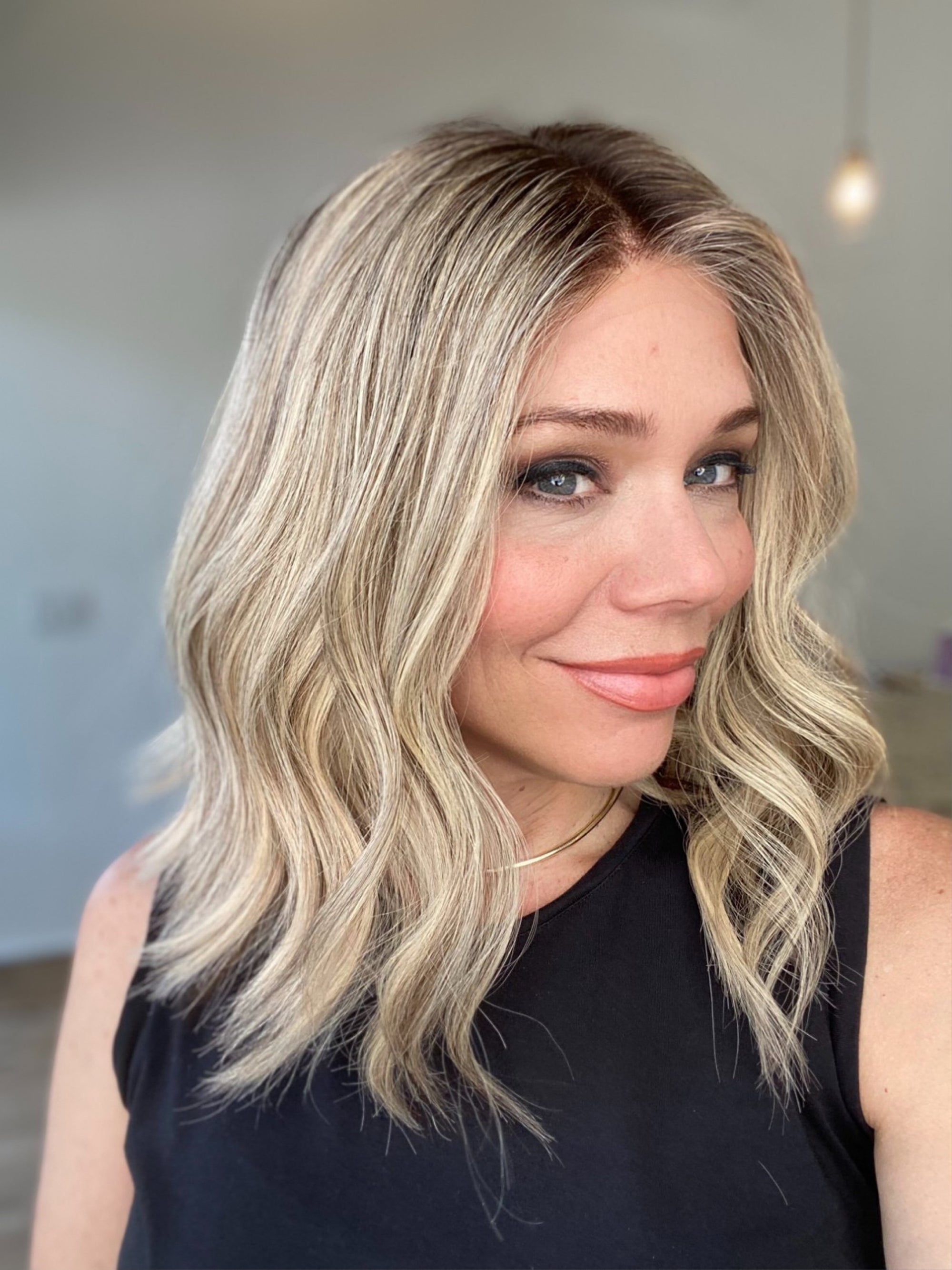 STOCK# BL605.8 GARDEAUX DELUXE LACE TOP WIG (SMALL CAP)