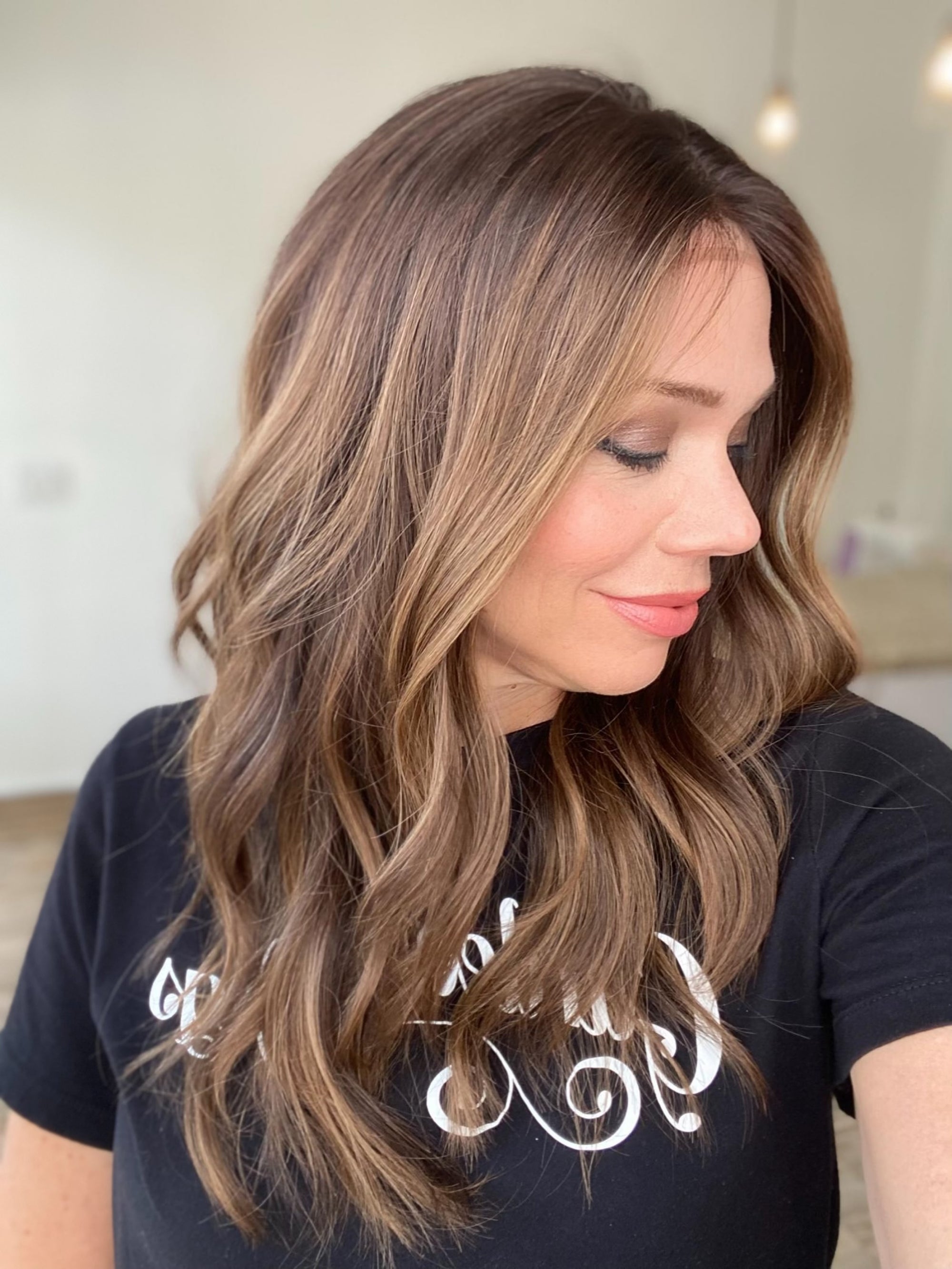 "BELLE"  GARDEAUX DELUXE HAND TIED, SILICONE LINED GRIPPER WIG (MEDIUM CAP)