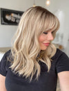 STOCK # JST-325.12B  GARDEAUX DELUXE SILK TOP LACE FRONT WIG (MEDIUM CAP)