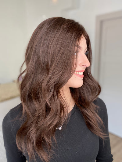 # 7361-A GARDEAUX DELUXE STOCK COLOR #2 MONO TOP WIG (SMALL CAP)