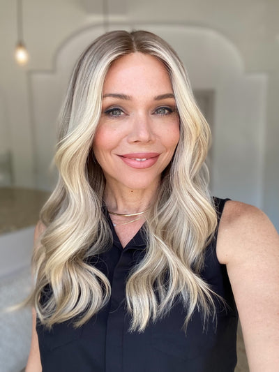 # 8489 GARDEAUX DELUXE HAND TIED MONO TOP W/ LACE FRONT WIG (SMALL CAP)