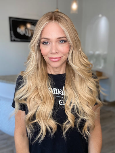 STOCK # BL-642.16 GARDEAUX DELUXE DOUBLE LACE TOP WIG (MEDIUM CAP)