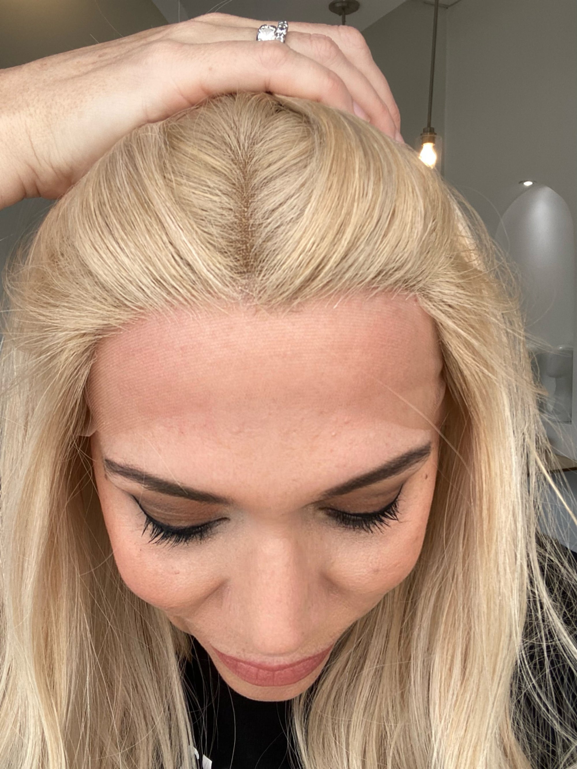 STOCK # JL-300.14 GARDEAUX DELUXE LACE TOP WIG