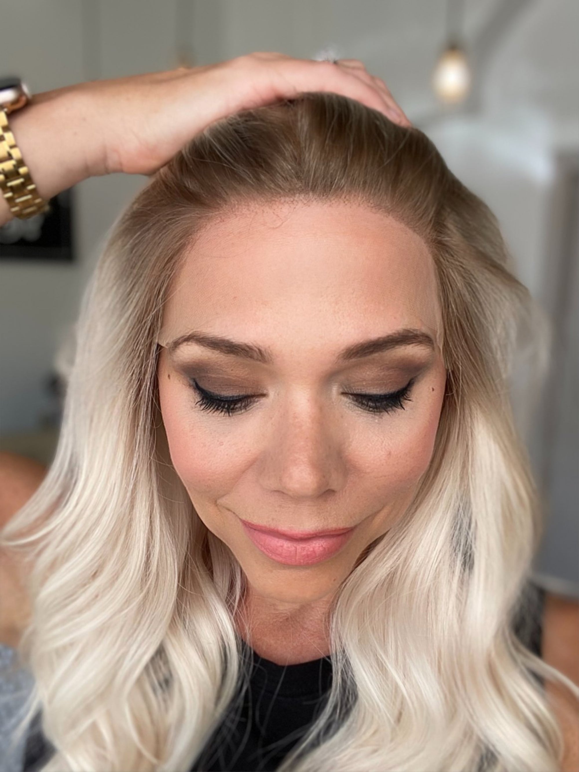 STOCK # BL626.14 GARDEAUX DELUXE LACE TOP WIG