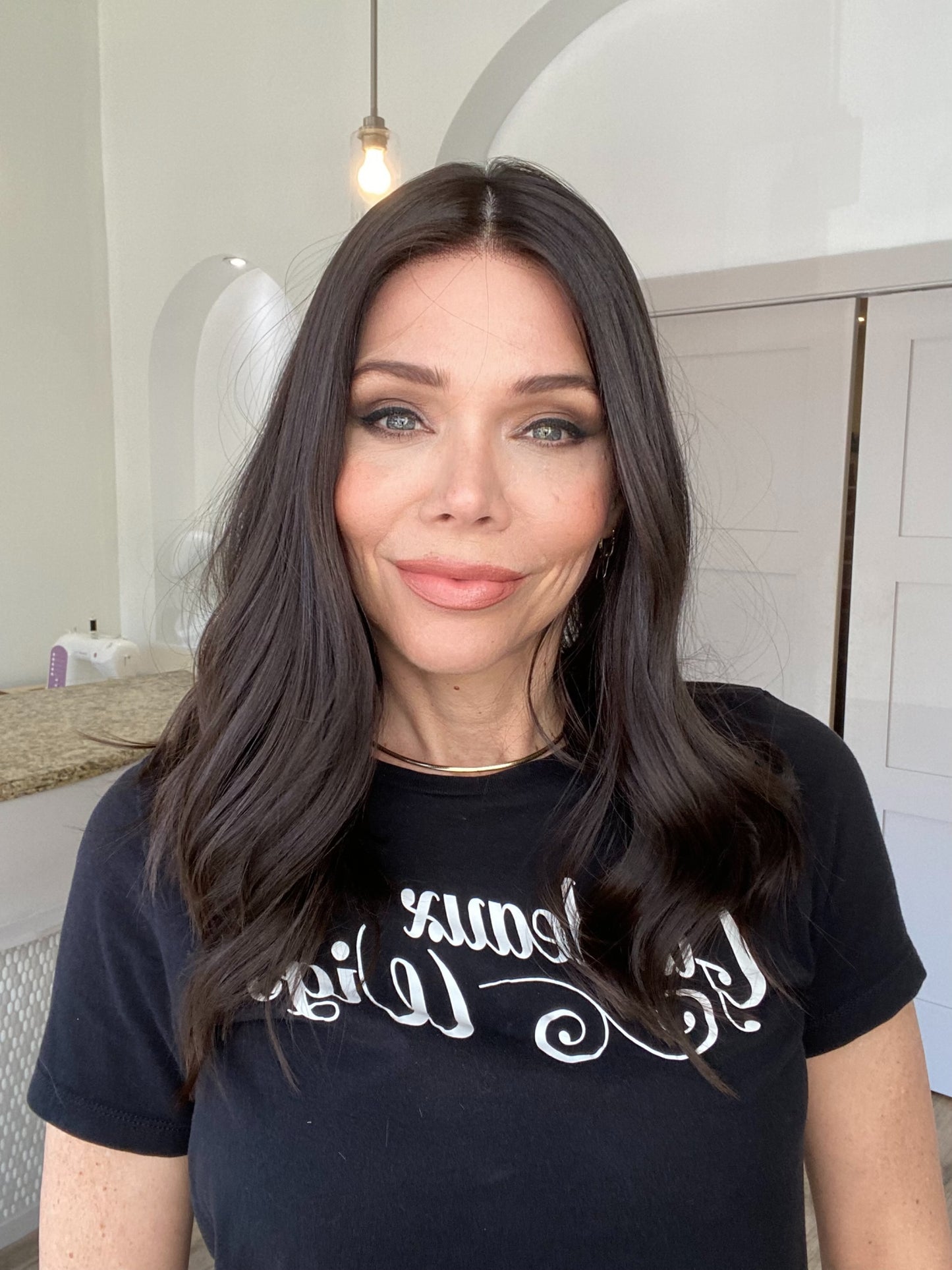 STOCK # JST-2.13 GARDEAUX DELUXE SILK TOP LACE FRONT WIG (MEDIUM CAP)