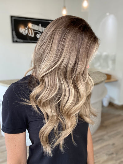 # 8396 GARDEAUX DELUXE HAND TIED MONO TOP W/ LACE FRONT WIG (MEDIUM CAP)