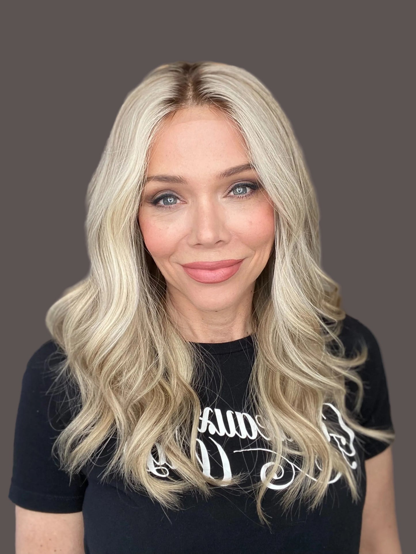HUMAN HAIR HAND TIED, SILICONE LINED GRIPPER WIG (MEDIUM CAP) # 8618