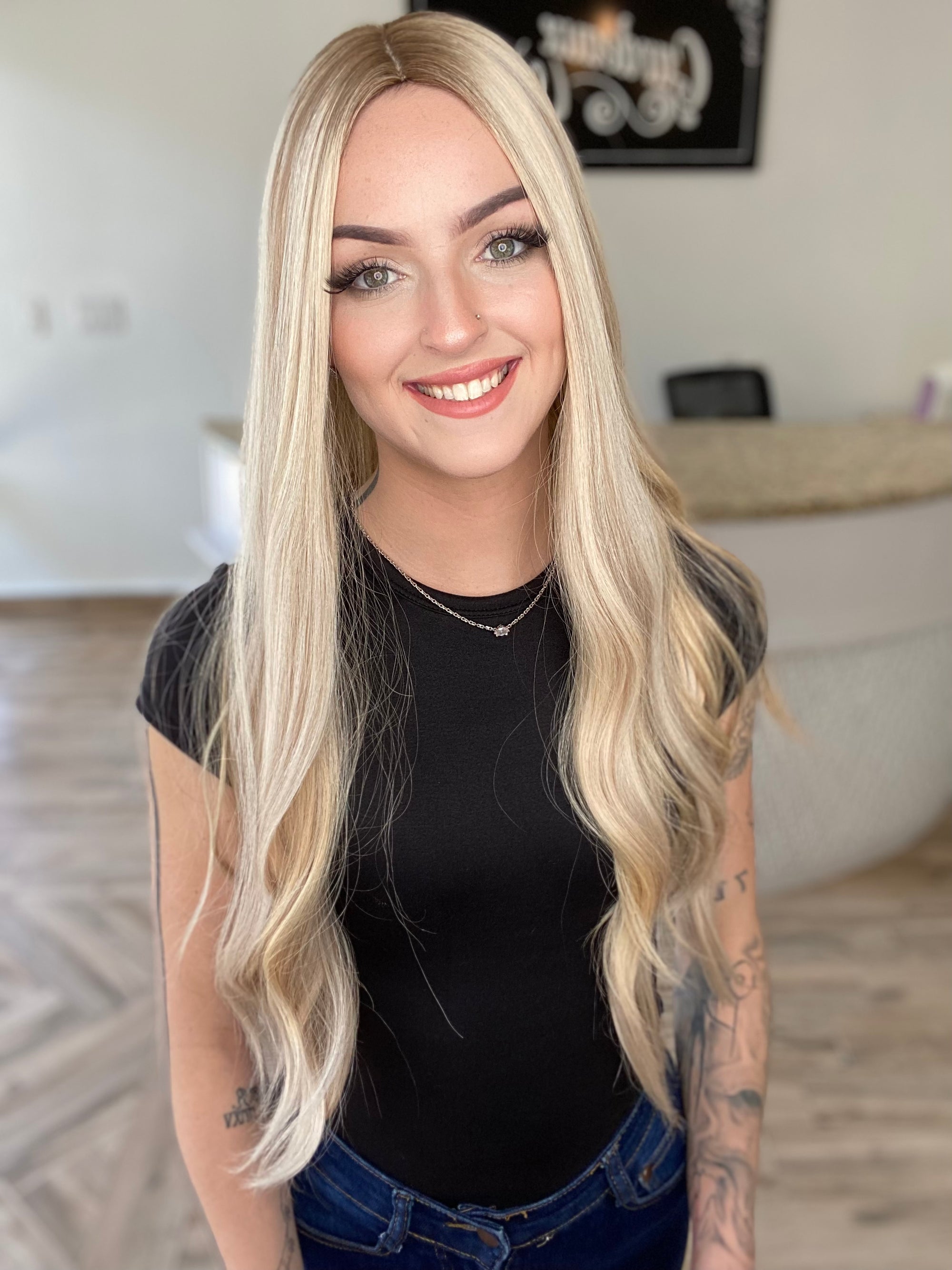 # T-7/22 GARDEAUX DELUXE SILK TOP 24"TOPPER