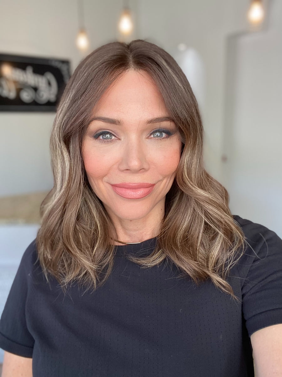 STOCK # BL638.9 GARDEAUX DELUXE DOUBLE LACE TOP WIG (SMALL CAP)