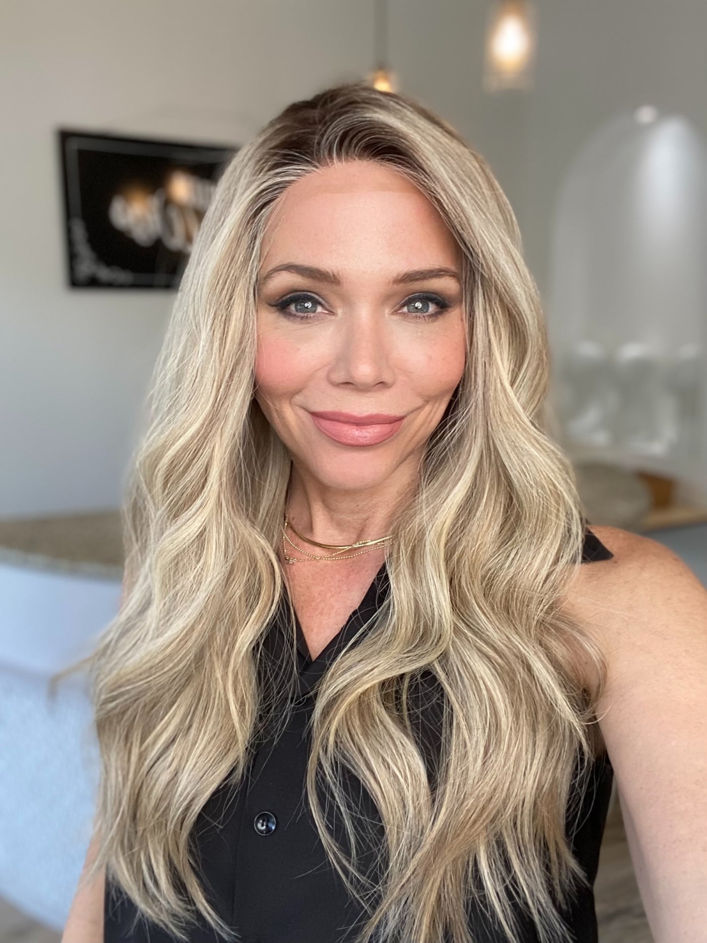 STOCK # JL2-325.16 GARDEAUX DELUXE HAND TIED SILICONE LINED WIG (MEDIUM CAP)