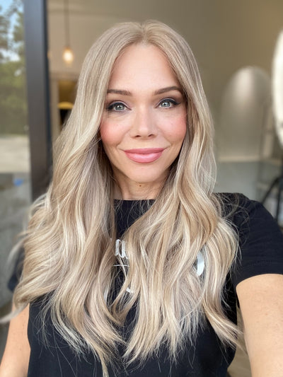 STOCK # BL-644.14 GARDEAUX DELUXE DOUBLE LACE TOP WIG (MEDIUM CAP)