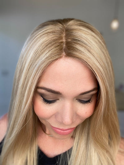 STOCK # JL9-329.13 GARDEAUX DELUXE HAND TIED DOUBLE MONO TOP WIG
