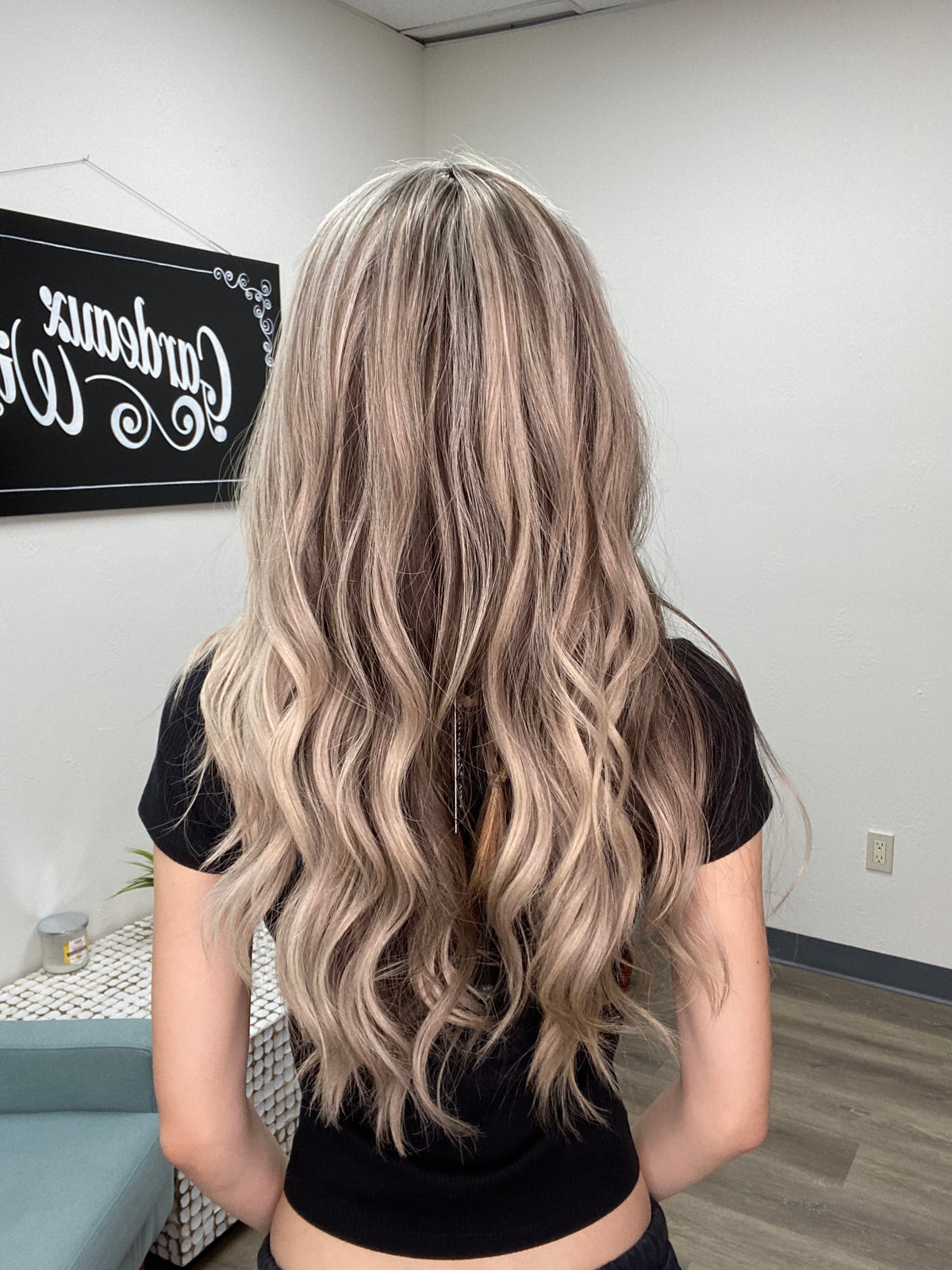 HUMAN HAIR HAND TIED MONO TOP WIG (SMALL CAP) # 8706