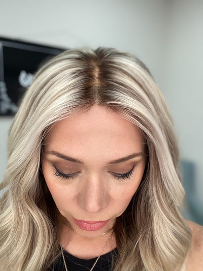 # 8669 GARDEAUX DELUXE HAND TIED MONO TOP W/ LACE FRONT WIG (SMALL CAP)