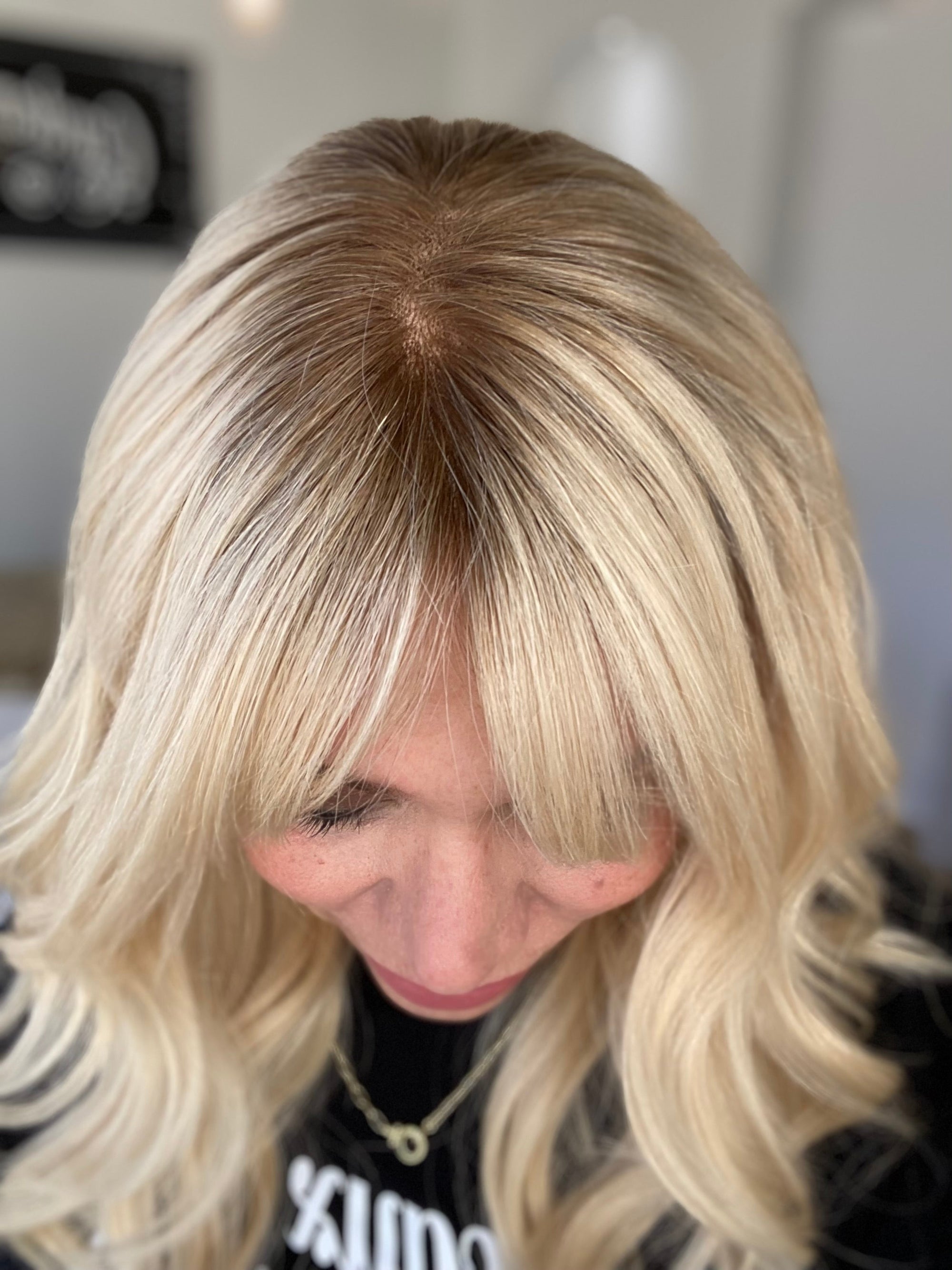 STOCK # JM304B GARDEAUX DELUXE MONO TOP WIG (SMALL CAP)