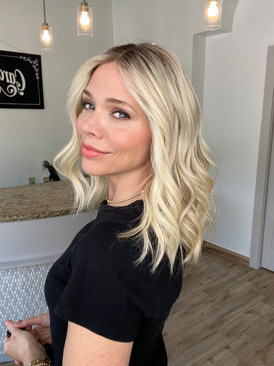 # 8454 GARDEAUX DELUXE HAND TIED DOUBLE LACE TOP WIG (SMALL CAP)