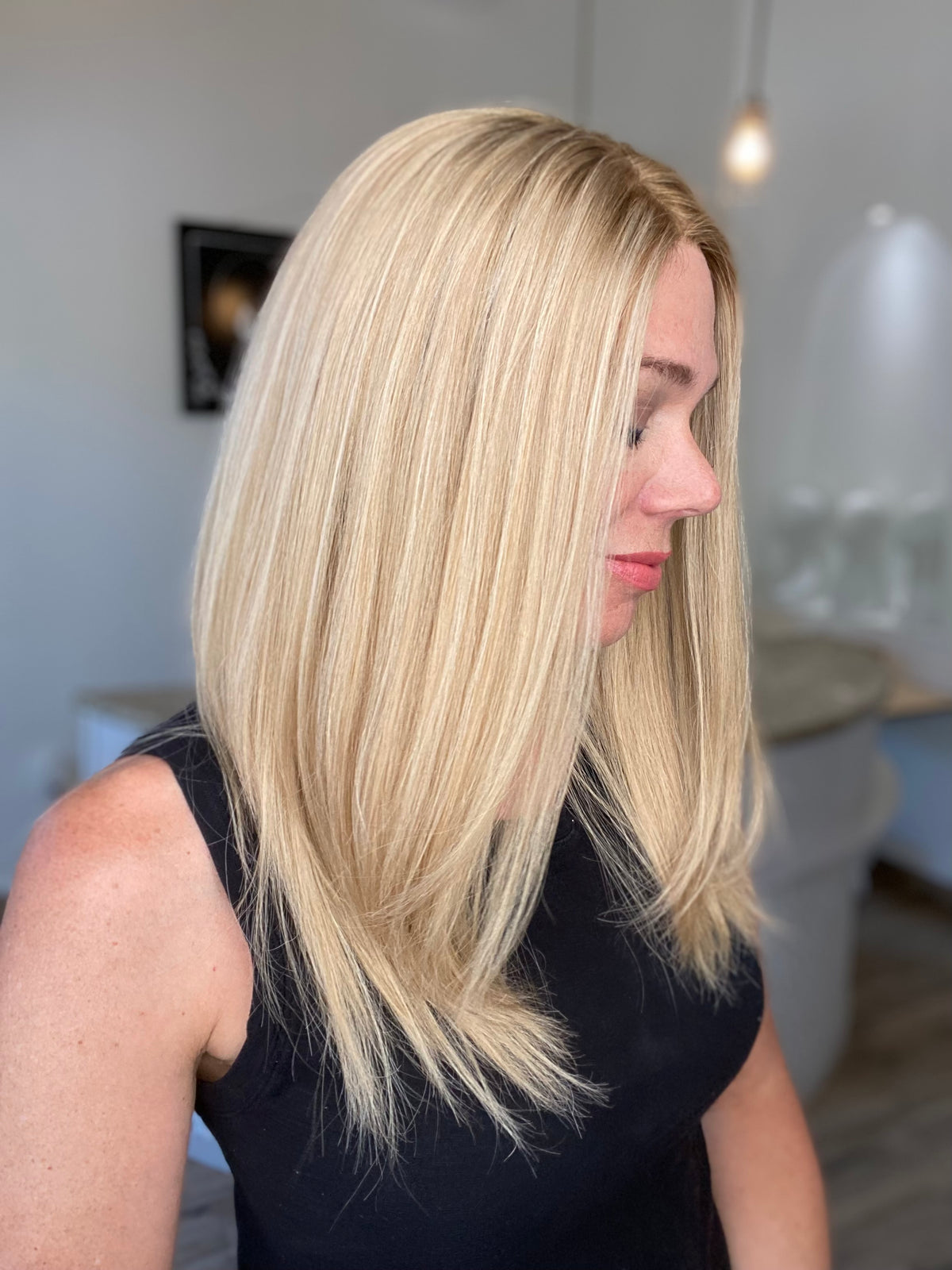 STOCK # JL9-329.13 GARDEAUX DELUXE HAND TIED DOUBLE MONO TOP WIG