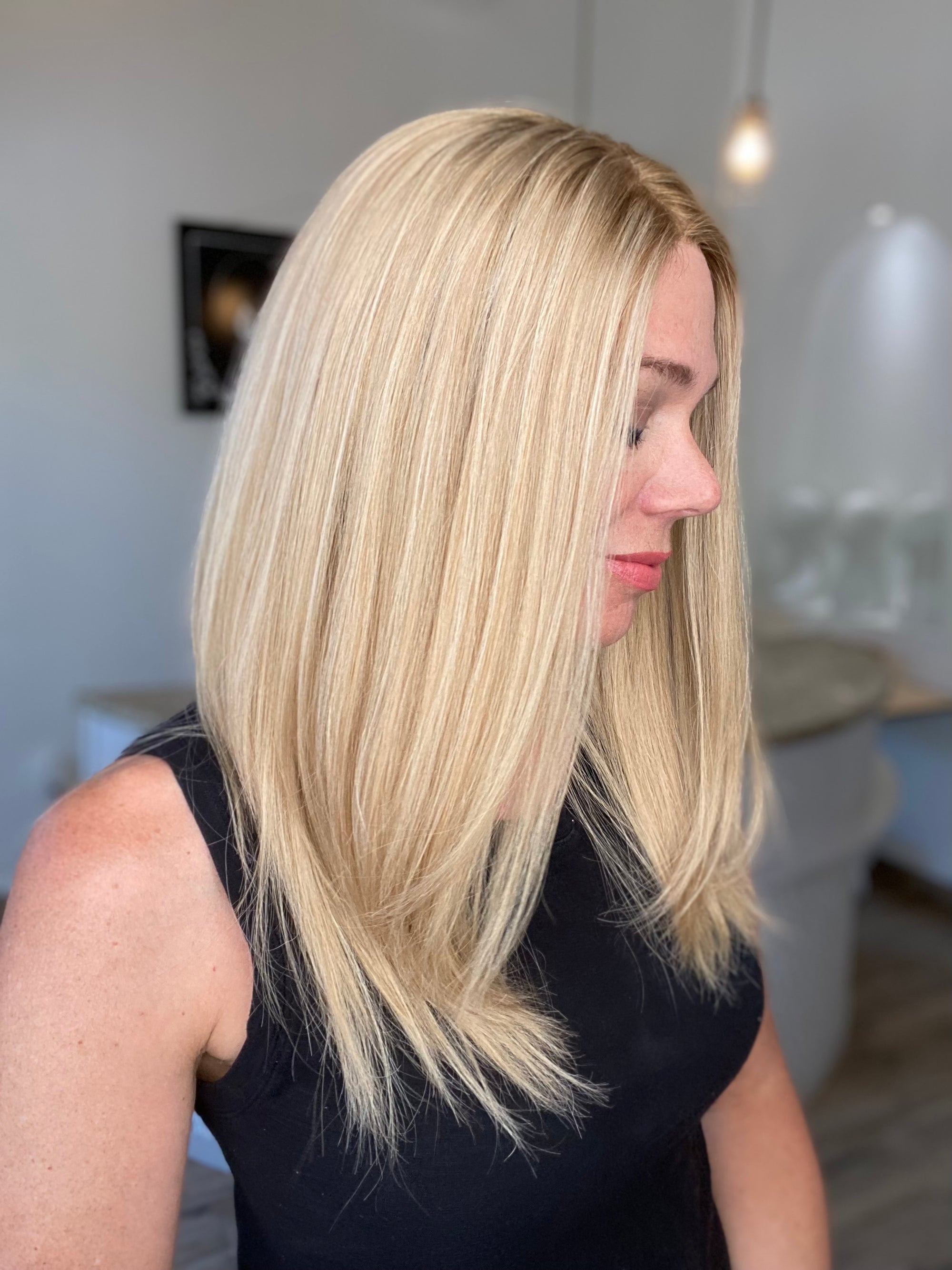 STOCK # JL9-329.13 GARDEAUX DELUXE HAND TIED DOUBLE MONO TOP WIG