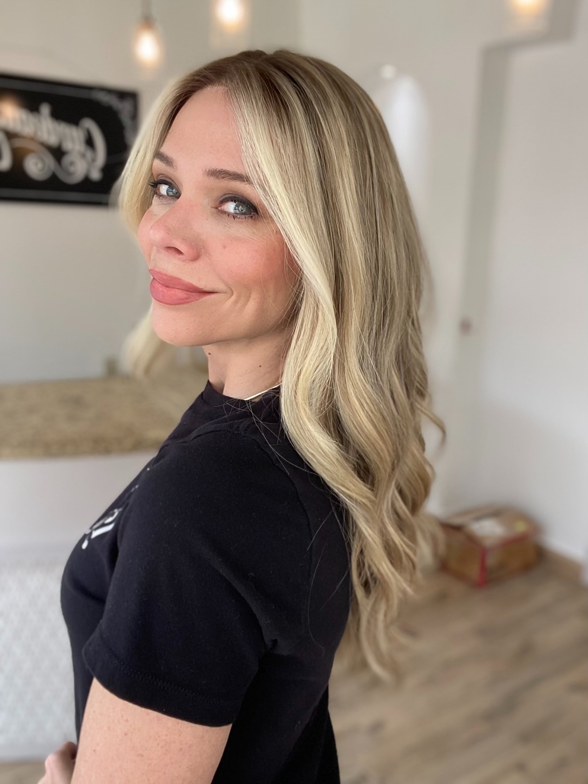 # G-8656 GARDEAUX DELUXE HAND TIED MONO TOP W/ LACE FRONT WIG  (SMALL CAP)