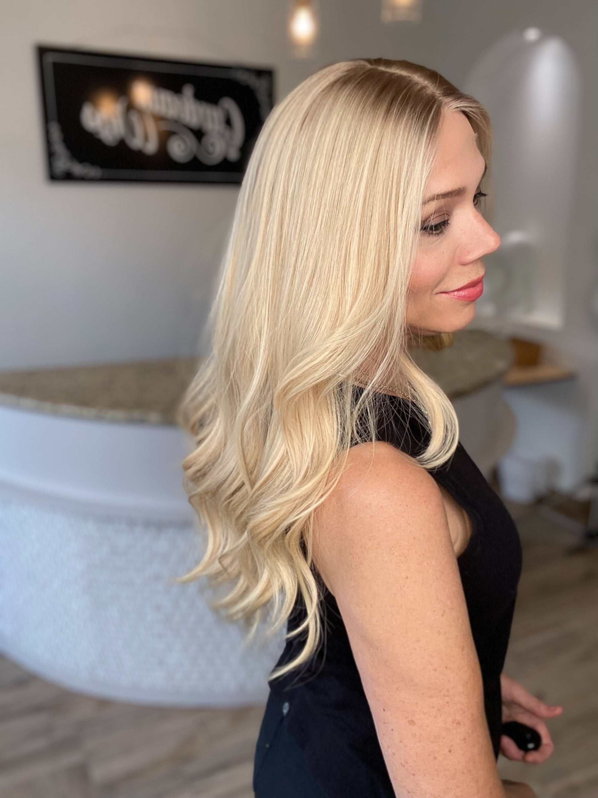 STOCK # BM-624.16 GARDEAUX DELUXE HAND TIED CONTOUR CAP WIG (MEDIUM CAP) FINAL SALE