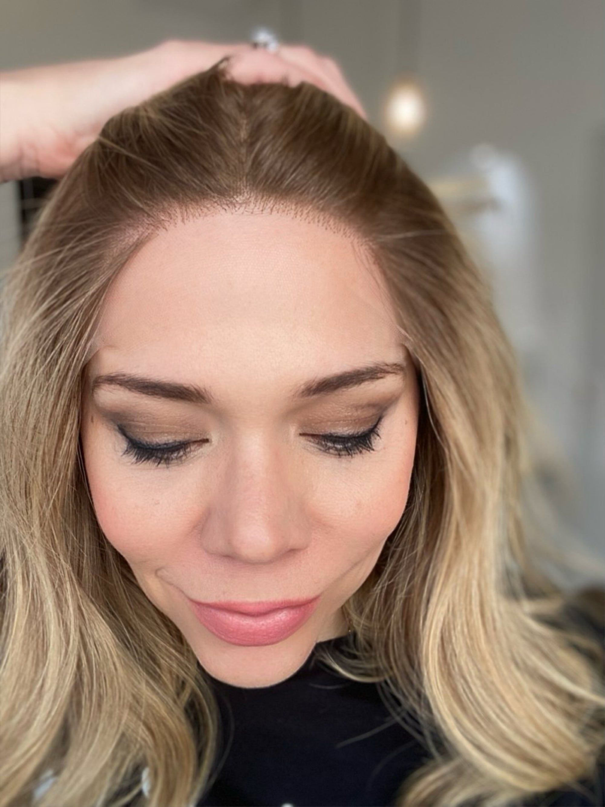 STOCK # BL604.10 GARDEAUX DELUXE LACE TOP WIG (MEDIUM CAP) FINAL SALE