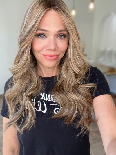STOCK # BL632.16 GARDEAUX DELUXE DOUBLE LACE TOP WIG
