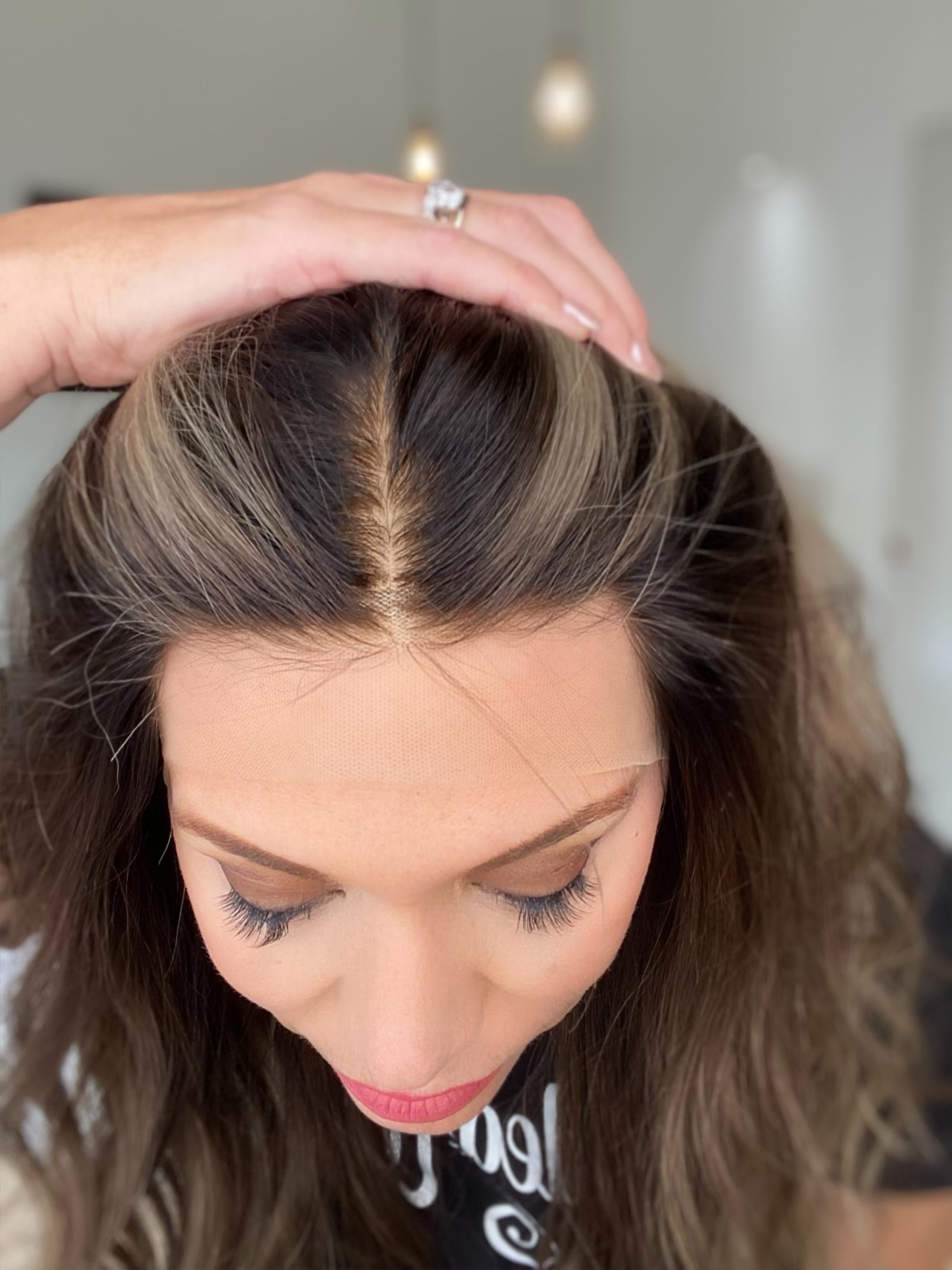 # 8007 GARDEAUX FULL LACE SILK TOP WIG (MEDIUM CAP)