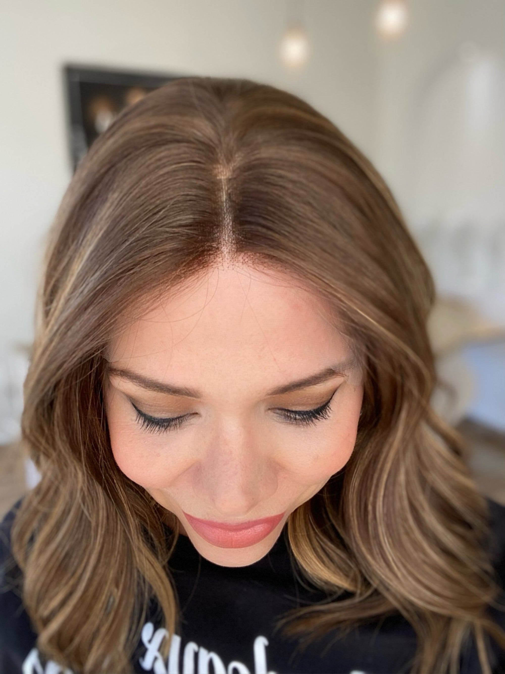 STOCK# BL602.8 GARDEAUX DELUXE LACE TOP WIG (MEDIUM CAP)