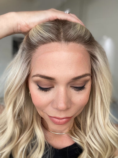 # 8439 GARDEAUX DELUXE HAND TIED DOUBLE LACE TOP WIG (SMALL CAP)