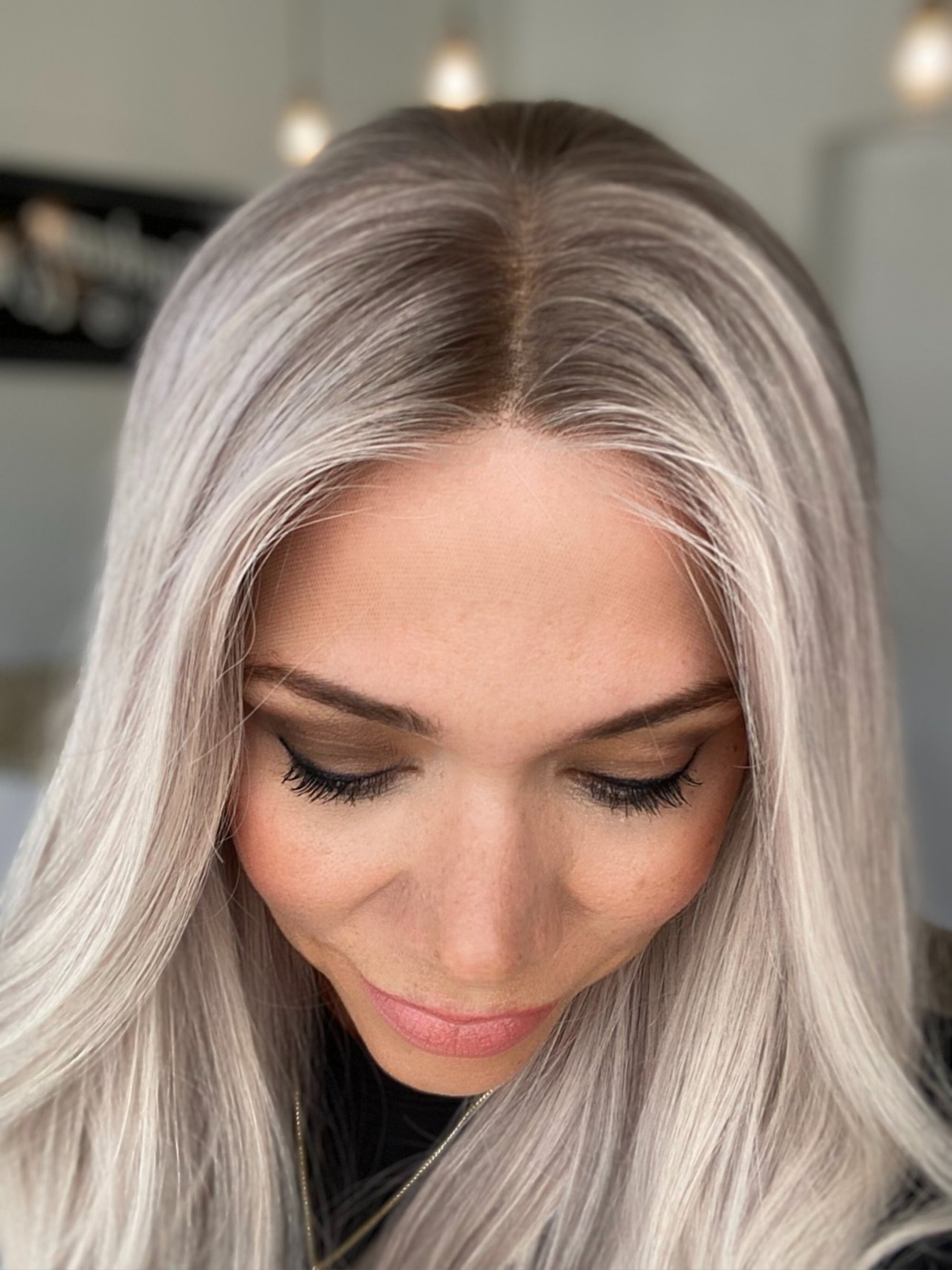 STOCK # BL625.18 GARDEAUX DELUXE DOUBLE LACE TOP WIG