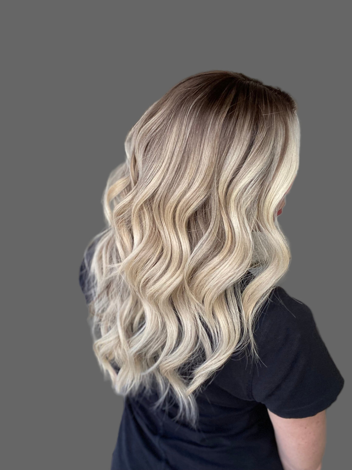 HUMAN HAIR HAND TIED, SILICONE LINED GRIPPER WIG (LARGE CAP) # 8571
