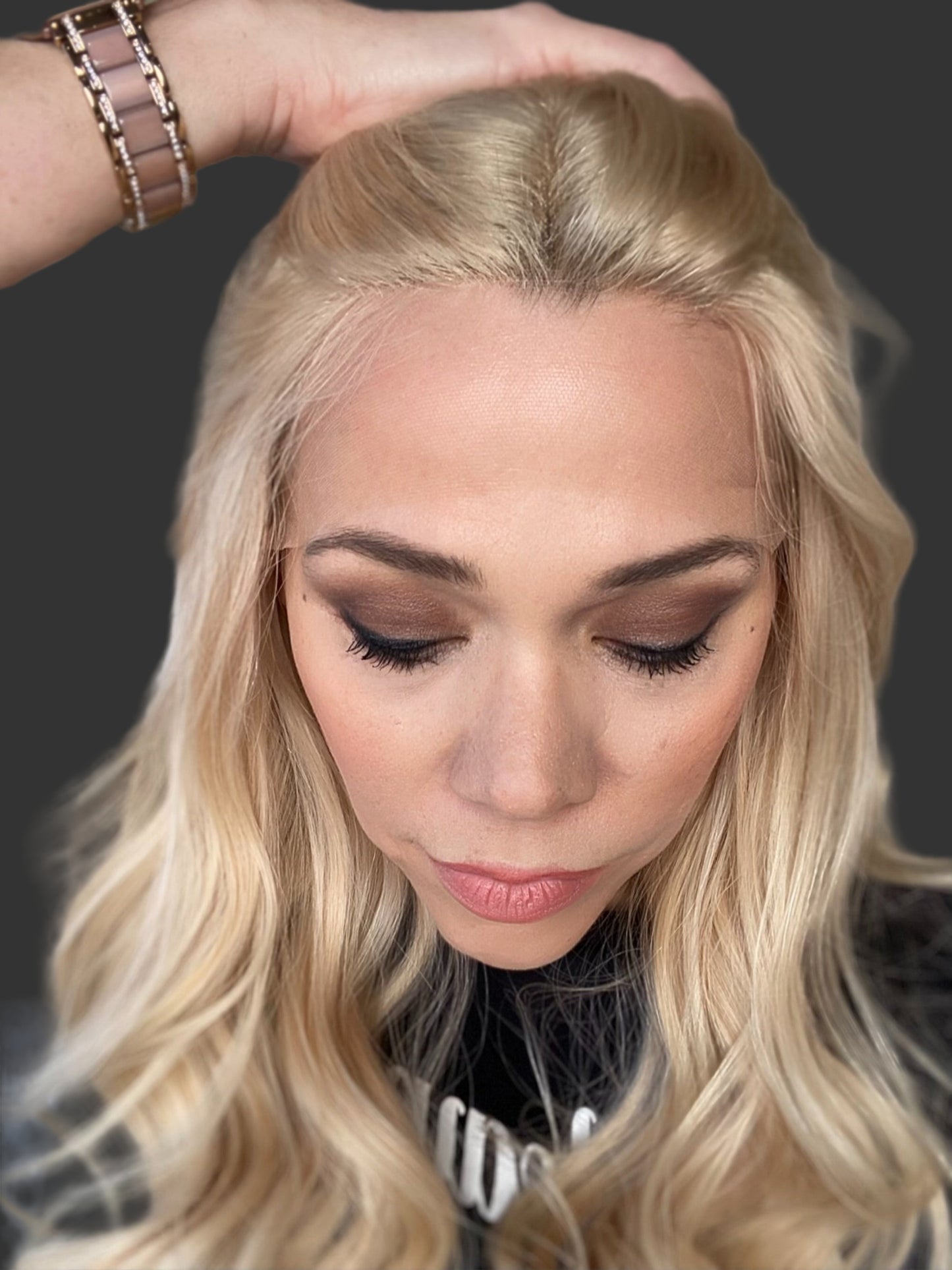 STOCK #JL-300.16 GARDEAUX DELUXE LACE TOP WIG