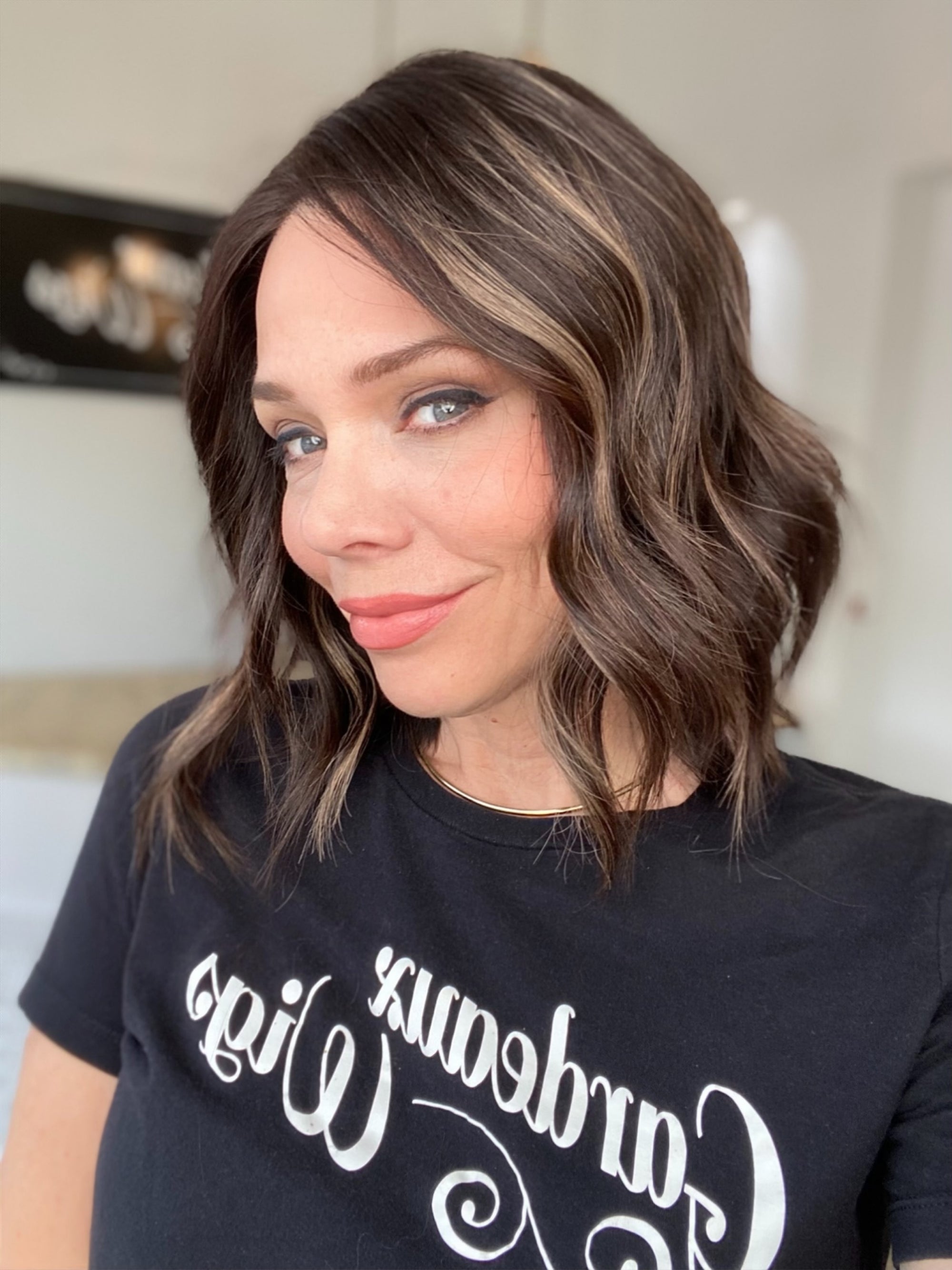 STOCK # LM412.6 GARDEAUX DELUXE DOUBLE LACE TOP SILICONE LINED WIG (MEDIUM CAP)