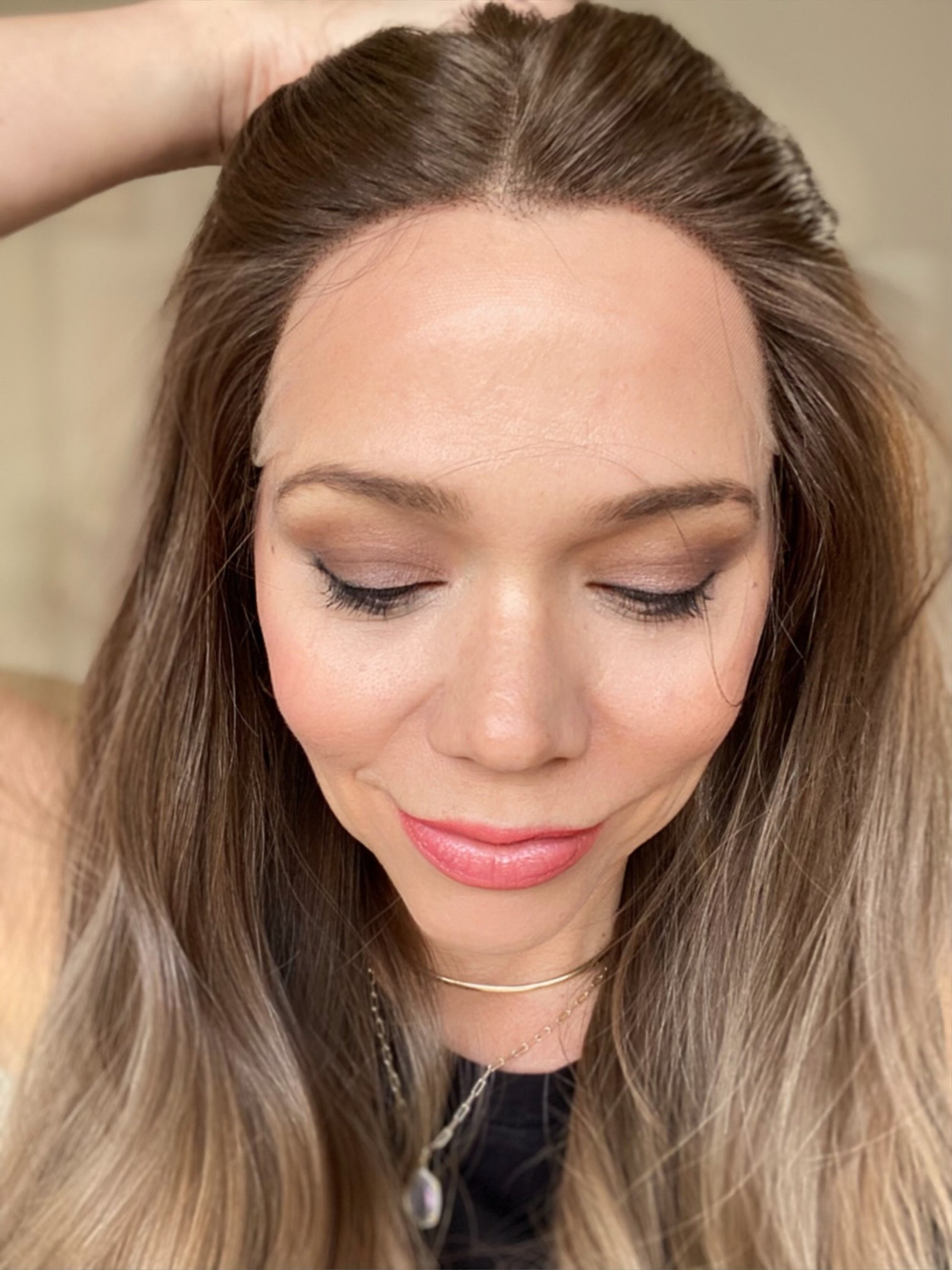 STOCK # BL-637.17 GARDEAUX DELUXE DOUBLE LACE TOP WIG (MEDIUM CAP) FINAL SALE