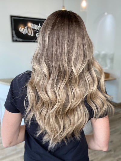 # 8396 GARDEAUX DELUXE HAND TIED MONO TOP W/ LACE FRONT WIG (MEDIUM CAP)