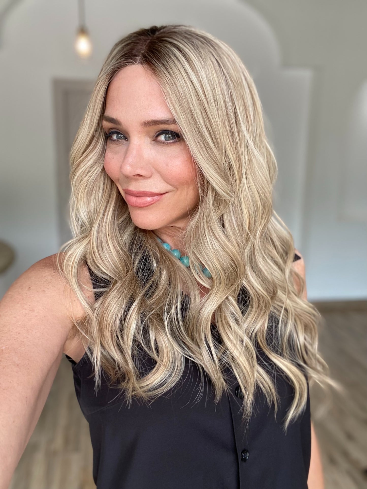 STOCK # JL6-325.16 GARDEAUX DELUXE HAND TIED MONO TOP WIG *FINAL SALE*