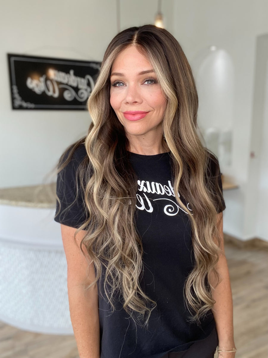 # 8007 GARDEAUX FULL LACE SILK TOP WIG (MEDIUM CAP)