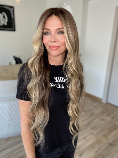 # 8458 GARDEAUX FULL LACE SILK TOP WIG (MEDIUM CAP)