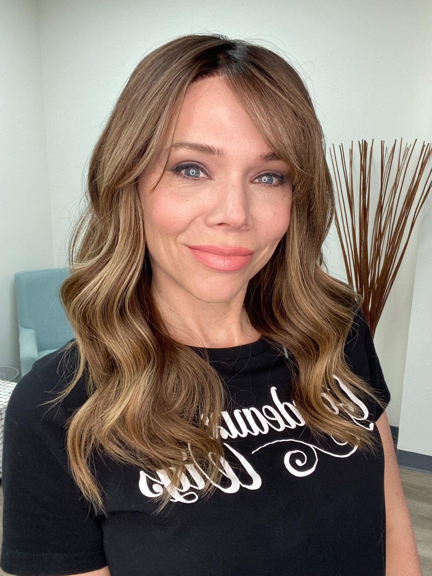 HUMAN HAIR HAND TIED DOUBLE MONO TOP WIG (MEDIUM CAP) # G-8686