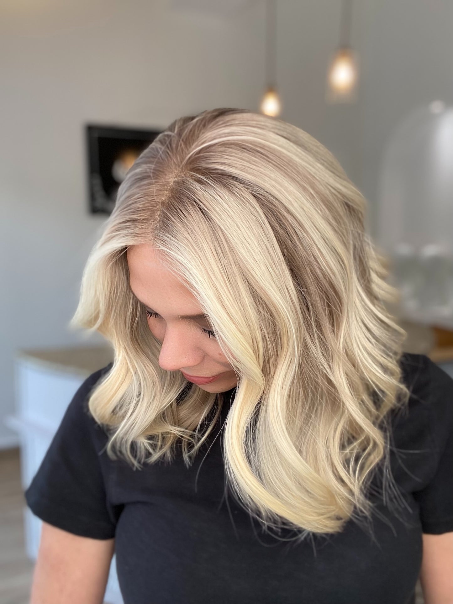 # G-8473 GARDEAUX DELUXE HAND TIED DOUBLE LACE TOP WIG