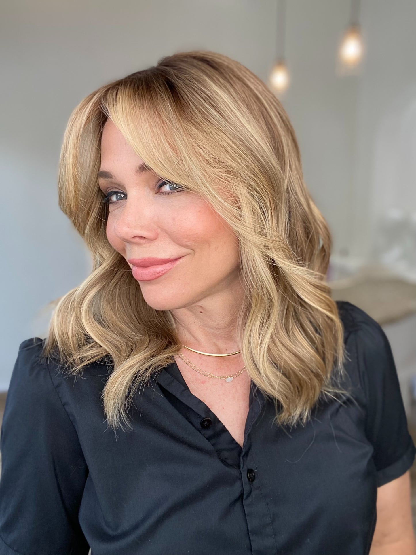 # G-8374 GARDEAUX DELUXE HAND TIED DOUBLE LACE TOP WIG (SMALL CAP)