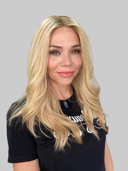 STOCK # JL2-329.14  GARDEAUX DELUXE HAND TIED SILICONE LINED WIG (SMALL CAP)