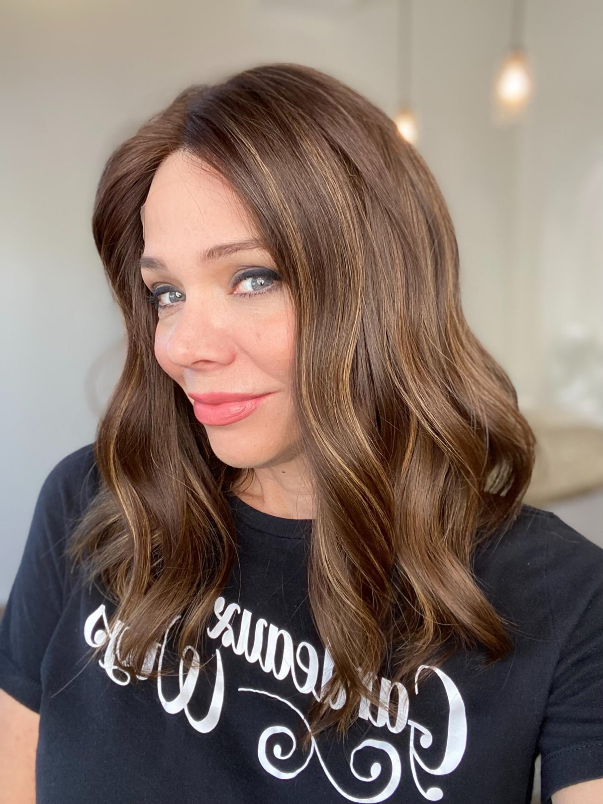 STOCK # LM11.9 GARDEAUX DELUXE DOUBLE LACE TOP WIG