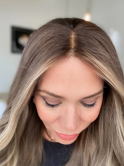 # 8396 GARDEAUX DELUXE HAND TIED MONO TOP W/ LACE FRONT WIG (MEDIUM CAP)