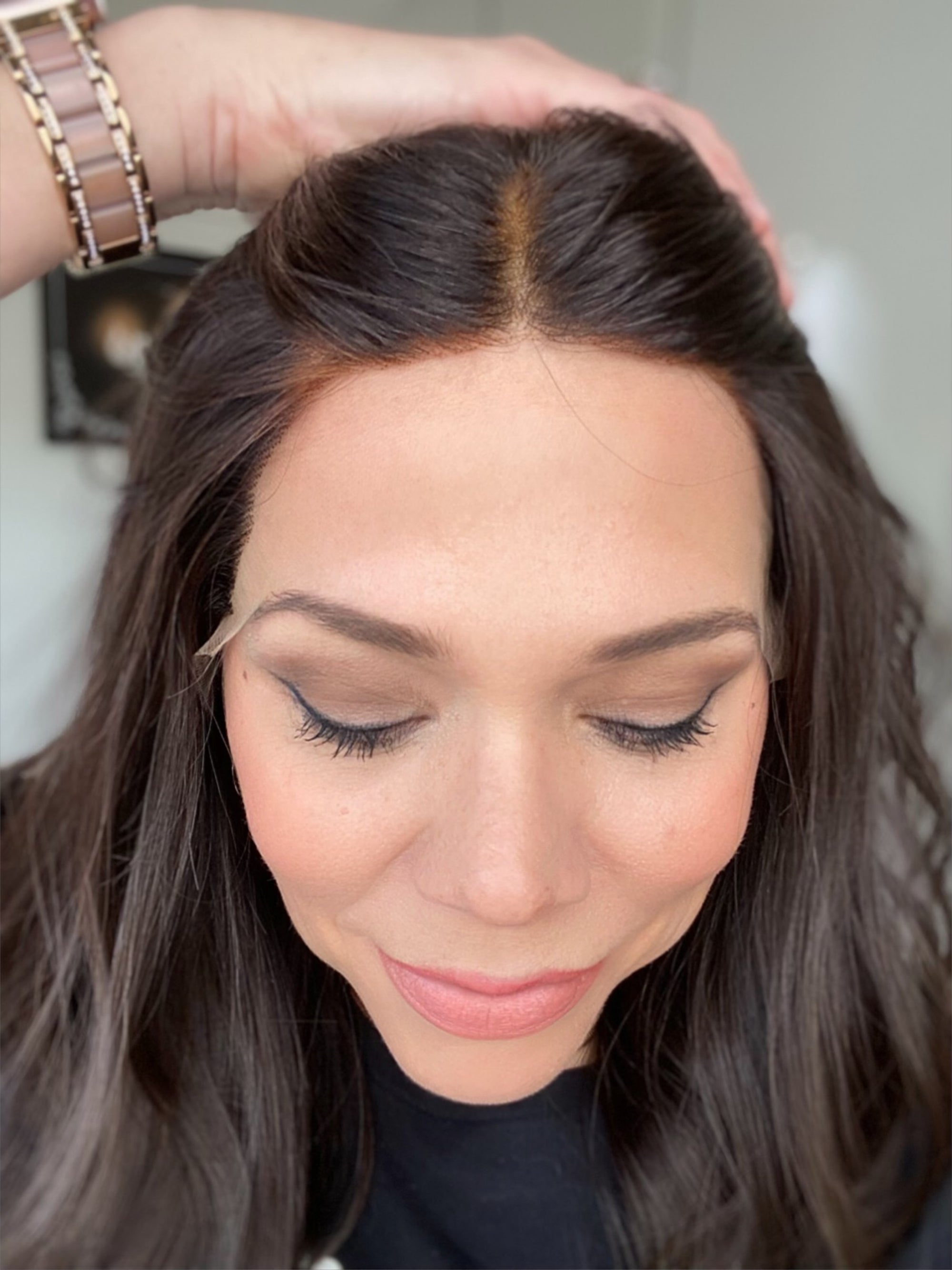 STOCK# JL-1B.10 GARDEAUX DELUXE LACE TOP WIG