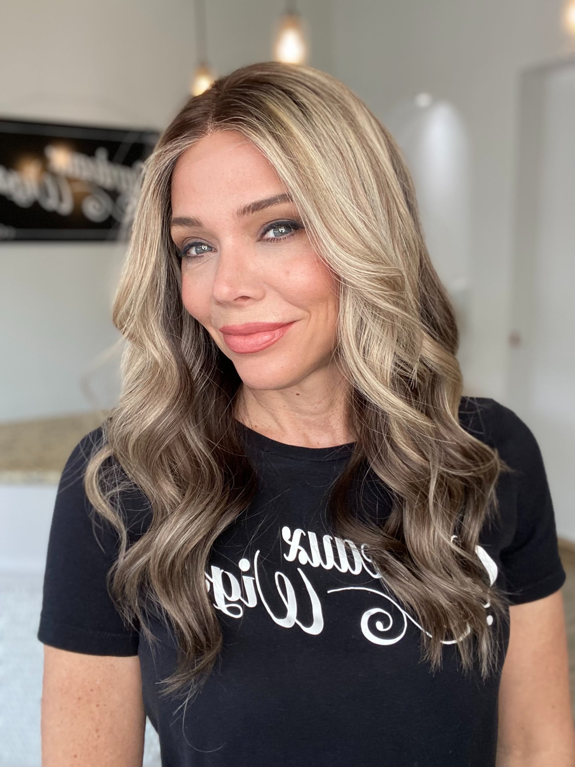 # G-8466 GARDEAUX DELUXE HAND TIED DOUBLE LACE TOP WIG (MEDIUM CAP)