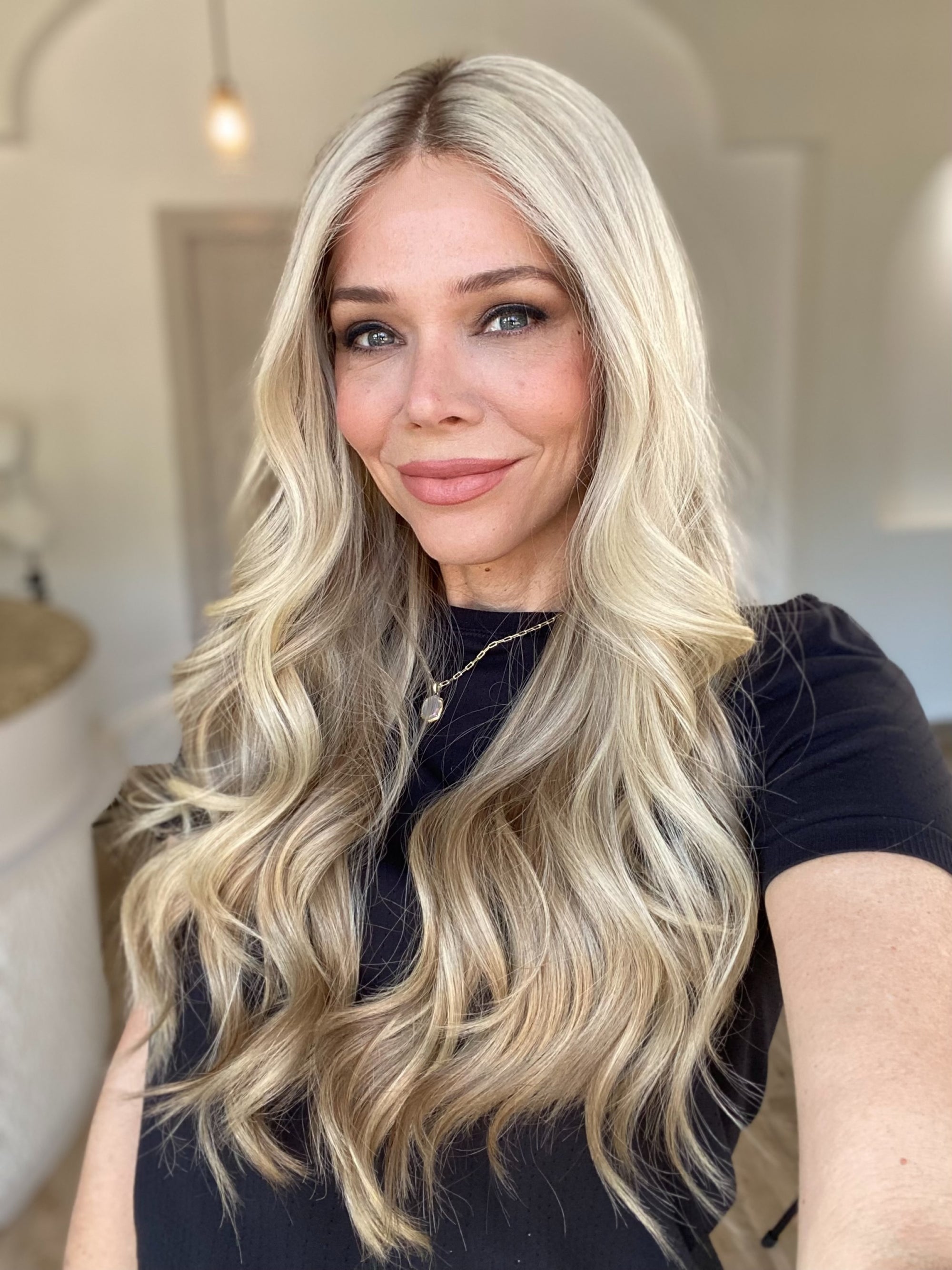 # 8561 GARDEAUX DELUXE DOUBLE LACE TOP SILICONE LINED WIG (SMALL CAP)